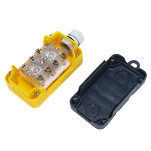 COP-A2B wasserdichte IP65 staub dichte Druckknopf-Steuer box 2 NC Momentary 1 Not-Aus für Kunststoff-Autolift-Anwendung - Product Image 5