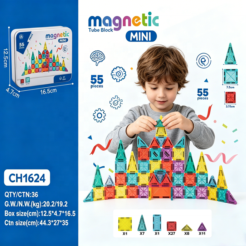 55 piezas de azulejos magnéticos
