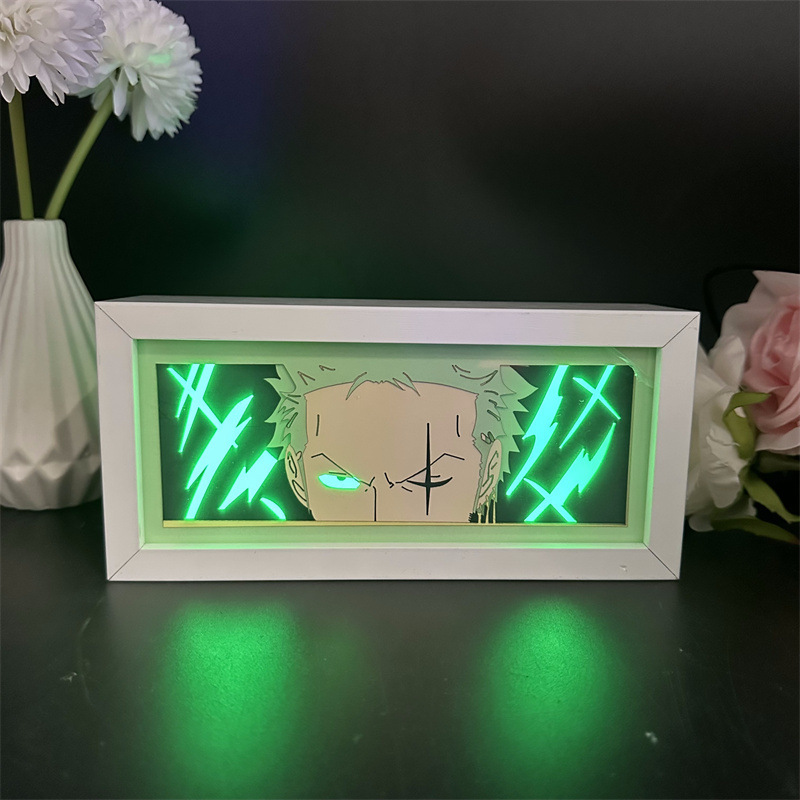 B4-02 one piece sauron one eye-green light