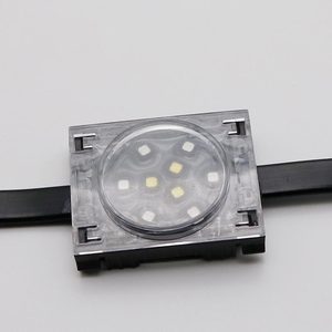 2024 programmabile DMX RGB 24V quadrato LED Pixel punto luce Multi-colore del corpo del PC per uso esterno - Product Image 5