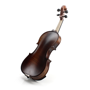 Strumento a corda fatto a mano acustica avanzata fiamma materiale acero violino modellato in fibra di carbonio Full size - Product Image 3