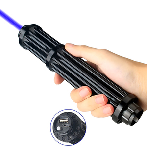 Ad alta potenza blu UV puntatore Laser presentatore torcia a LED con puntatore Laser blu linea per la presentazione Powerpoint - Product Image 1