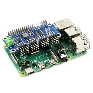 <strong>Raspberry</strong> <strong>Pi</strong> Servo Driver HAT for <strong>Raspberry</strong> <strong>Pi</strong> 16-Channel 12-bit I2C Interface Right Angle Pin Header for RPI 5 4B 3B+ Zero