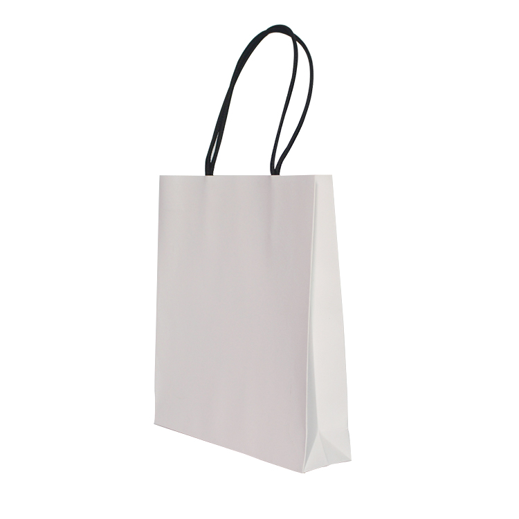 Bolsas de presente de papel reciclável retangular de forma personalizada ISO9001 0