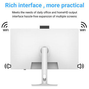 23.8&quot; Factory Aio Pc Core I3 I5 I7 Pop up Hidden 5MP Camera Dual Speakers WiFi BT Business <strong>Desktop</strong> Aio All in One Pc <strong>Computers</strong> - Product Image 4