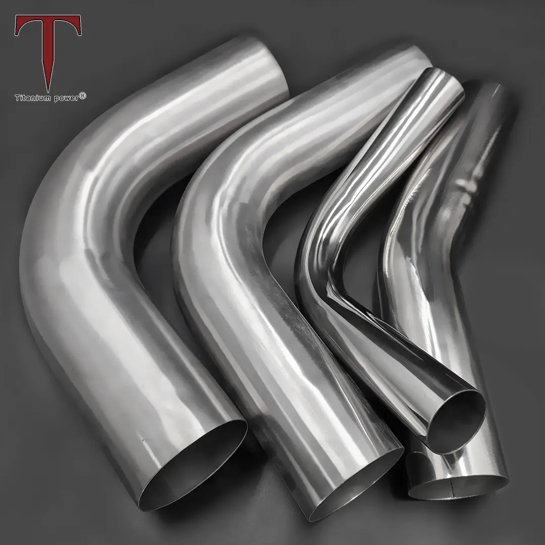 Tanium Customizable Bent Tube Kit 15/45/90/180 Degree High Quality Titanium Curved Tube Polishing/Grinding Mandrel Bend Pipe