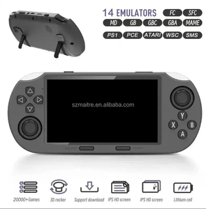 SF3000 taşınabilir elde kullanılır oyun konsolu 4 inç IPS dokunmatik ekran desteği WI-FI çift çekirdekli 1.2G Retro Video oyunu makine için hediye - Product Image 2