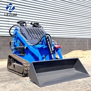 Miễn phí vận chuyển Mini Skid chỉ đạo Bộ nạp giá rẻ lezum la380 nhỏ gọn theo dõi DIESEL Trung Quốc Mini Skid chỉ đạo Bộ nạp để bán - Product Image 4