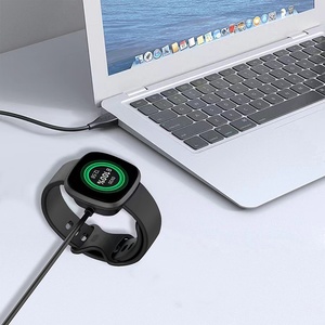 Fitbit Versa 4 için akıllı saat manyetik şarj kablosu 3 sense 2 1 yedek USB şarj beşiği yerleştirme standı tel - Product Image 4