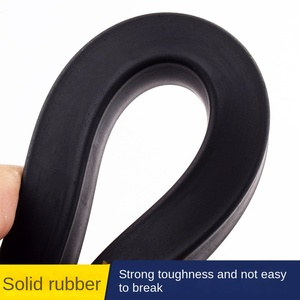 Đen rắn vuông phẳng thiết kế cứng dầu chịu mài mòn chịu áp lực chống thấm nước biển cao su niêm phong dải - Product Image 4