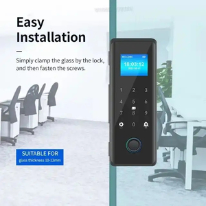 Lucchetto intelligente con chiusura a chiave con telecomando intelligente con blocco a denti blu