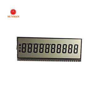 Kunden spezifischer kleiner Tn Positive Seven Segment Display Reflective Lcd für Smart Meter - Product Image 1