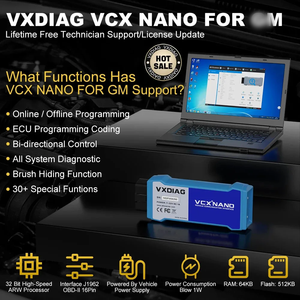 VXDIAG NANO NX600Pro USB-Code leser OBD2-Scanner-Diagnosewerkzeug für Opel Cars J2534 Programmierung ECU-Codierung - Product Image 5