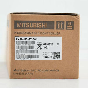100% nuevo controlador programable Mitsubishi Original (PLC) Salida de transistor y entrada 40 puntos salida 40 puntos FX2N-80MT-001 - Product Image 2