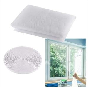 Hot Sale Self-Adhesive Hoop Tape Screen Fly <strong>Bug</strong> Mosquito Protector <strong>Net</strong> Mesh Screen Window Curtain Mesh