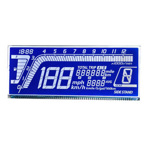 Schermo lcd monocromatico TN HTN FSTN nero VA personalizzato display LCD personalizzato per regolatore di temperatura - Product Image 3