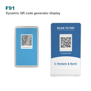 Pantalla de código QR de 2,4 pulgadas, dispositivo de soporte de código QR dinámico, desarrollo SDK