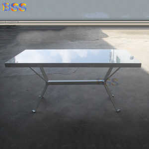 Weißer Büro tisch mit Stahl bein Ceo Schreibtisch für Büro Acryl Corian Kleine rechteckige Büro Schreibtischs tühle zum Verkauf