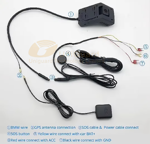 4G Smart Gps tracker Localizador Dashcam para carro GPS Tracking Device com lente dupla e câmera SOS Botão para a consciência de segurança