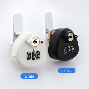 Locker 3 Digit Mechanical Combination <strong>Lock</strong> with Management <strong>Key</strong> <strong>Lock</strong> - Product Image 4