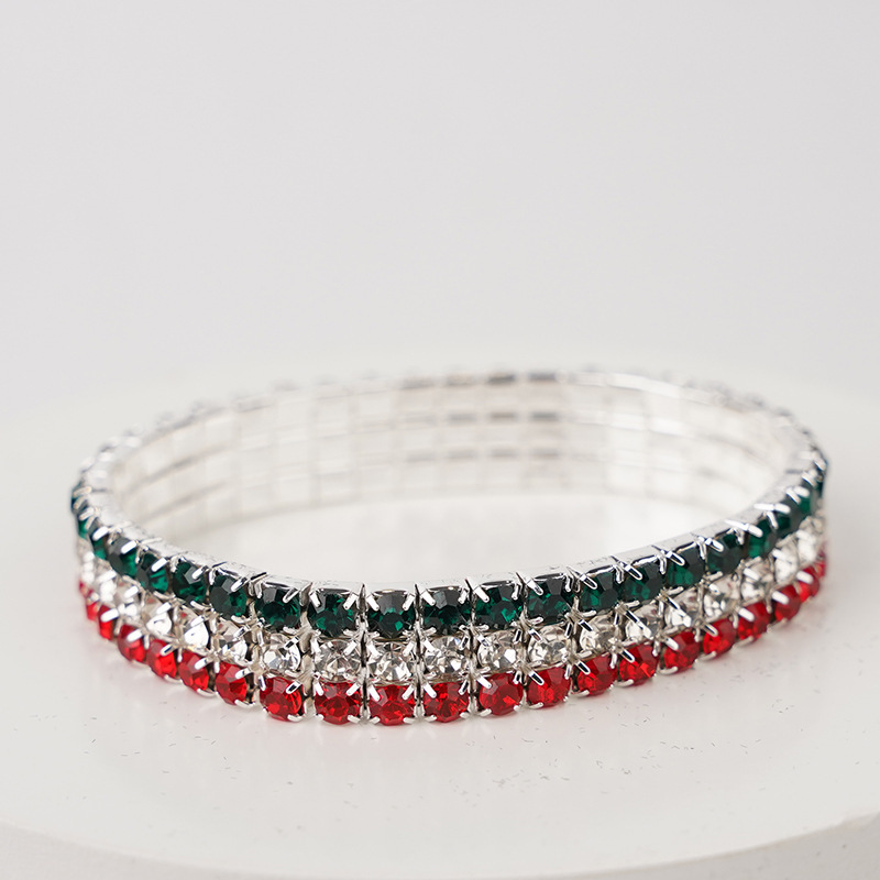 Vert foncé + rouge
