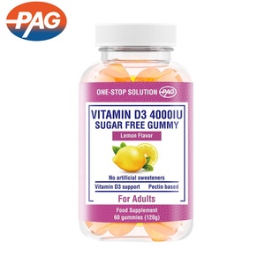 Multivitamin <span class=keywords><strong>C</strong></span> vitamini şeker içermeyen pektin Vd3 Gummies başına Gummy takviyesi - Product Image 1