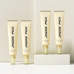 Özel oem pe sıkılabilir tüp ambalaj krem yüz losyon tüpü 40ml losyon serum uzun meme dikişsiz kozmetik tüp