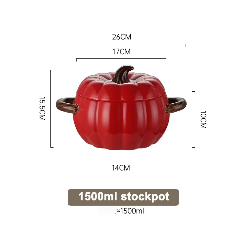 1500ml Stockpot-Red