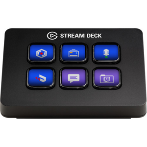 Mini teclado Elgato Stream Deck con 6 teclas LCD programables, conexión USB con cable, negro, para uso en PC, compatible con francés y ruso - Product Image 2