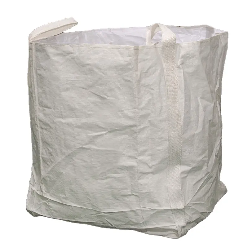Impressora de saco jumbo branca, 1 tonelada de polipropileno bege, pp, feito de cimento, químicos, impressora