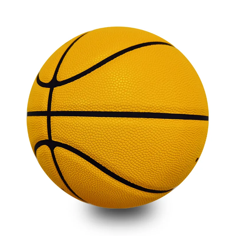 Logotipo personalizado Girls Basketball Ball Tamanho 7 Bola De Couro Para Treinamento Tamanho Padrão Cool Basketball Online