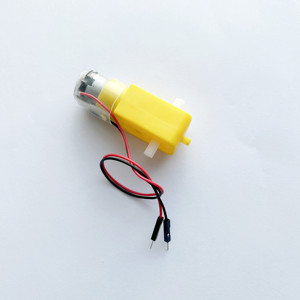 Robot Smart Car DC motore fai da te 3-6V saldatura con un ponticello maschio lunghezza 20cm per Arduino Smart Car Robot - Product Image 1
