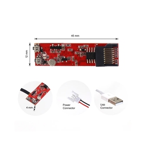 C55-R Mini 3GP <strong>Camera</strong> Module with RED Color Low Power CMOS Imaging Sensor Data Storage Options Memory Card or Cloud - Product Image 4