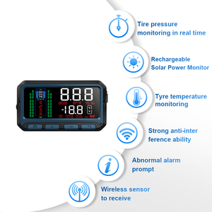 Hệ thống giám sát áp suất lốp <span class=keywords><strong>TPMS</strong></span> 433.92Mhz cho xe tải hạng nặng 12 bánh và xe RV mới về, dành cho lốp xe kéo - Product Image 5