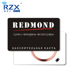 Campione gratuito di fabbrica diretto programmabile 125KHz personalizzato RFID EM4200 bianco bianco vuoto di controllo della porta chiave biglietto da visita - Product Image 5