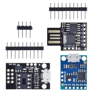 TZT 1 adet mavi siyah TINY85 Digispark Kickstarter mikro geliştirme kurulu ATTINY85 modülü Arduino için IIC I2C USB