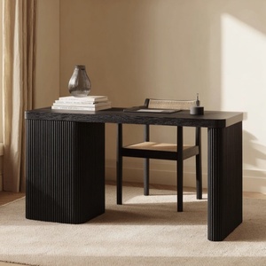 Legno scrivania Multi-funzionale legno moderno Design Workstation scrivania Computer tavolo da studio per la casa ufficio - Product Image 2