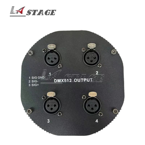 Mini DMX512 amplificatore di segnale a quattro vie per illuminazione DJ Stage per luci di Fresnel - Product Image 1