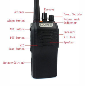 IP67 Waterproof Man <strong>Down</strong> System DTMF PTT-ID Scrambler Voice Encryption KST <strong>K</strong>-208 Long Range Walkie Talkie - Product Image 2