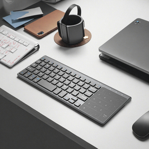 OEM 2,4 GHz RF Trackpad Numerische Tastatur Kabellose Touch-Mini-USB-Tastatur Geeignet für Desktop-<span class=keywords><strong>Computer</strong></span> Laptops Spezialtastatur - Product Image 2