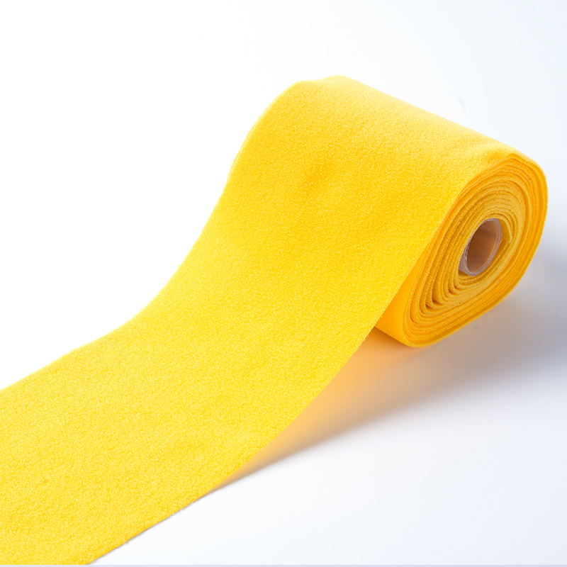 Boucle en nylon jaune 120g