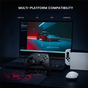 T4 Cyclone Pro Controller Wireless per PC IOS e Android 2.4G Gamepad con effetto Hall Joystick - Product Image 6