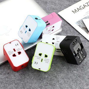 XY All-in-one ที่ชาร์จ USB คู่2.1A ปลั๊กไฟ AC อะแดปเตอร์การเดินทางสากลพร้อมฟังก์ชั่น QC3.0 - Product Image 6
