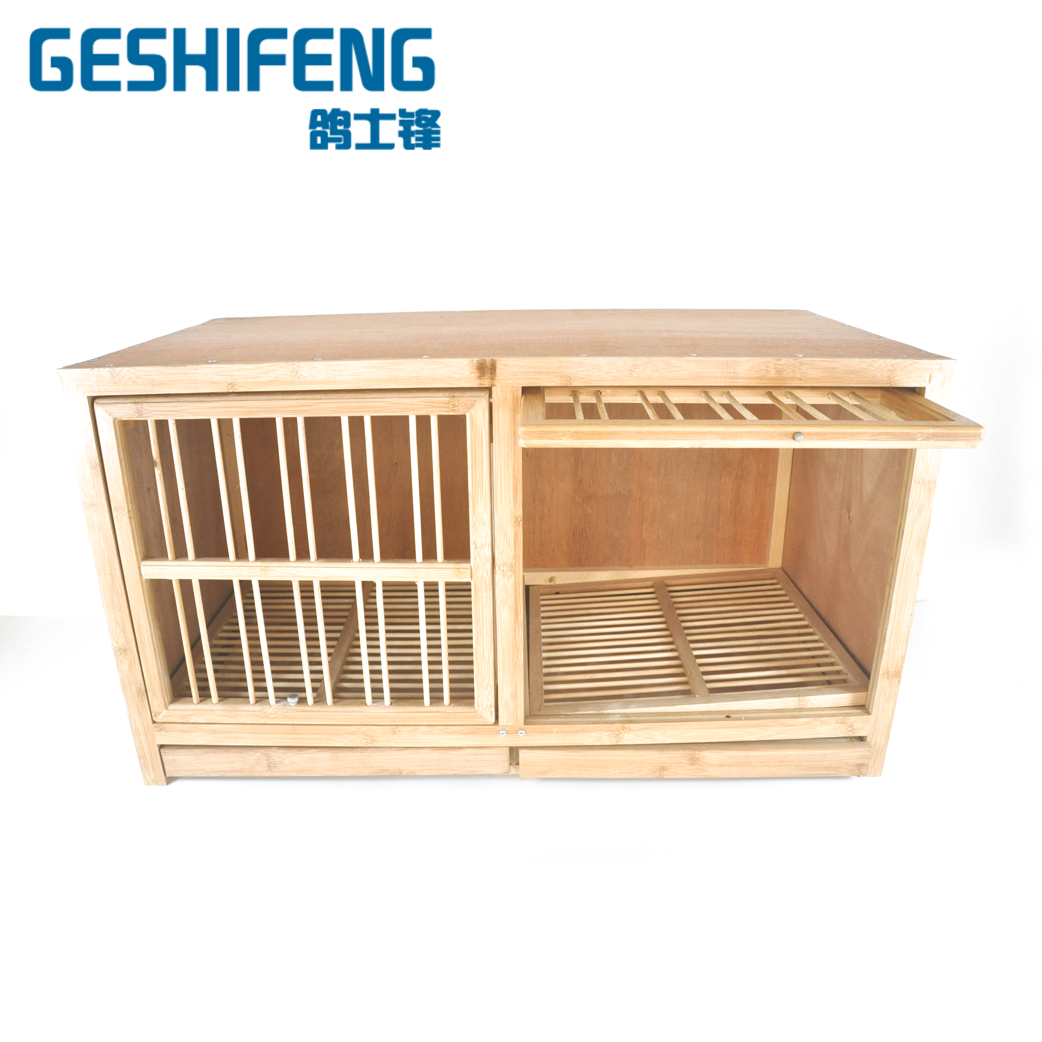 en bois
