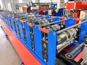 Hot bán kim loại mưa máng xối ogee máng xối cuộn tạo thành máy cho khu dân cư nhà & Mưa Thu máng xối Máy làm - Product Image 5