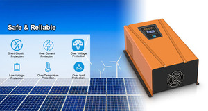 逆变器12V 24V 48V 220纯正弦波1Kw 2Kw 3Kw 4Kw <span class=keywords><strong>5Kw</strong></span> 6Kw环形离网太阳能逆变器 - Product Image 6