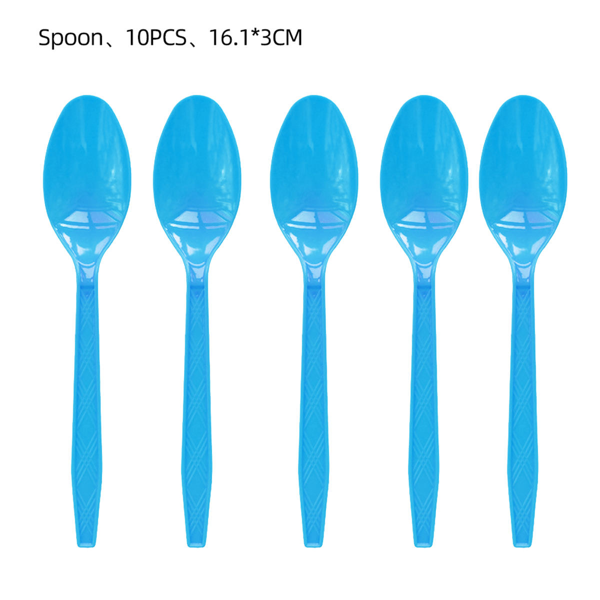 cuillères bleues 10 pièces