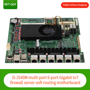 I5-2540M de placa base de doble núcleo, caché de 3M, 2,60 GHZ, compatible con AES-NI-IN, 6 x RJ45, Lan, Gigabit, PFsense, Firewall, Mini pc, ordenador - Product Image 2