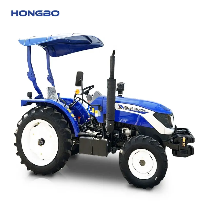 China high quality manufacturers cheap 70hp farm 4x4 tractor compact tractor