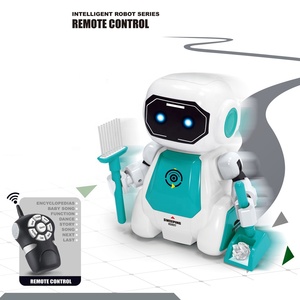 Robot de control remoto inteligente con herramienta de limpieza para niños, juguete de robot de control remoto inteligente con función de prevención de obstáculos - Product Image 2